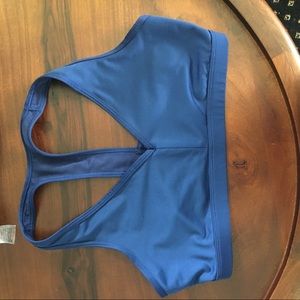 Victoria secret sports bra blue L